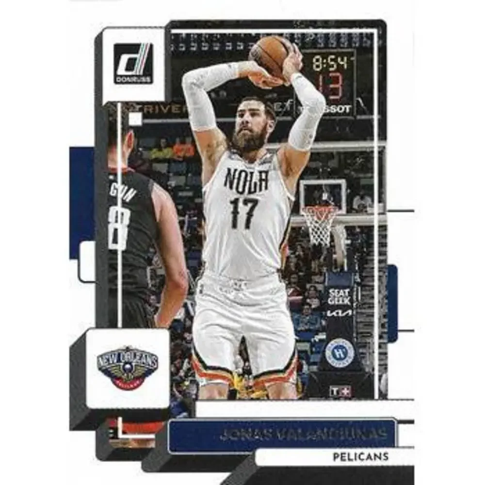 2022-23 Panini Donruss Jonas Valanciunas #163 New Orleans Pelicans